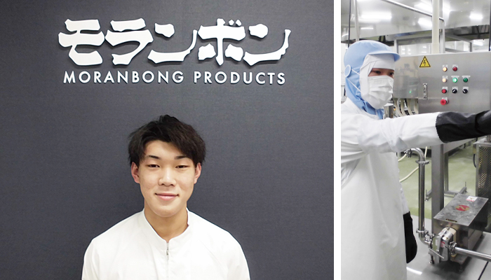 赤澤秀典さん モランボンプロダクツ株式会社 津山工場 製造課中華皮担当